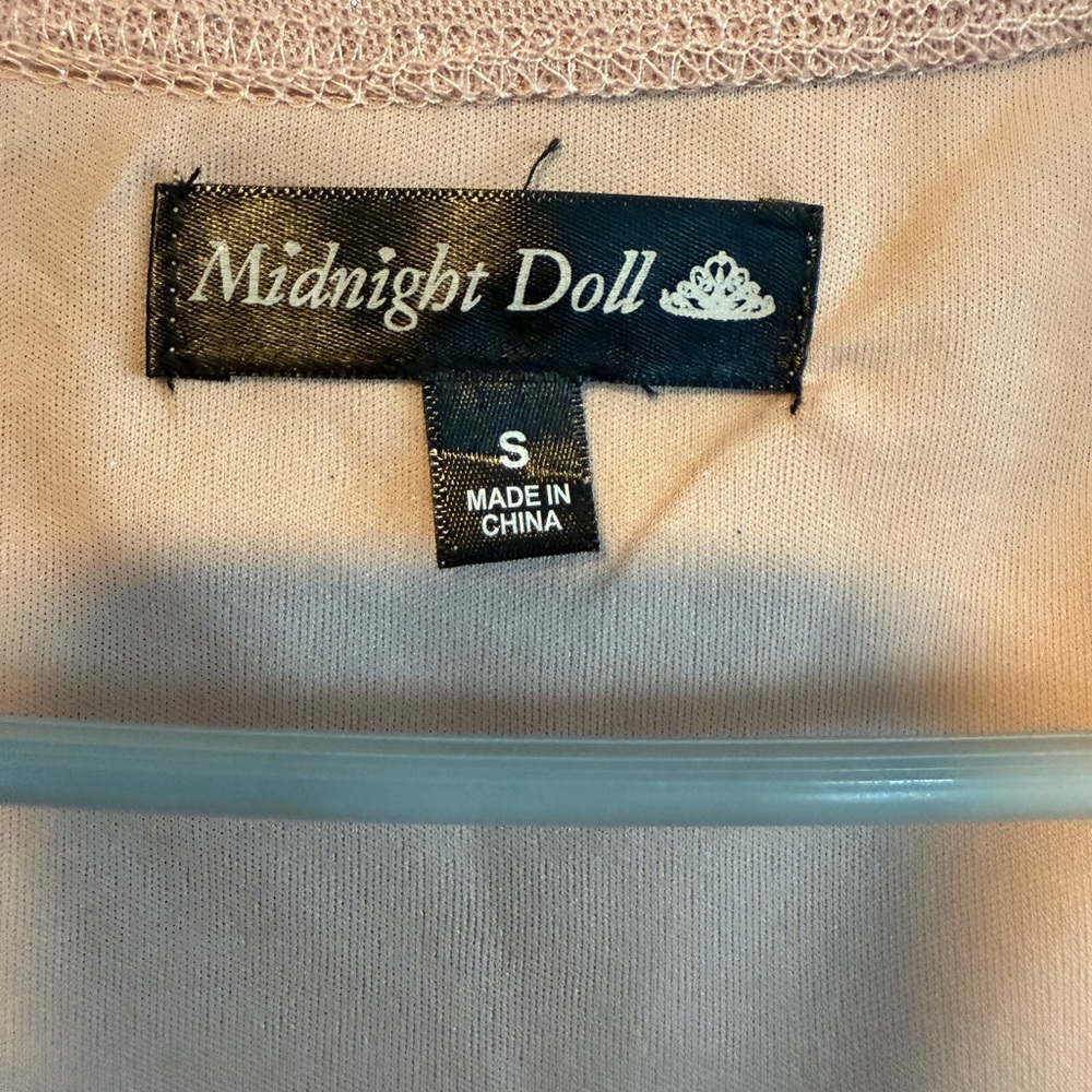 Midnight Doll Beige Top